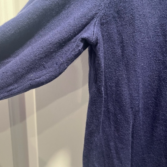 Kate Spade Women's Navy Cardigan with Bow Detail - Size L - Picture 9 of 16